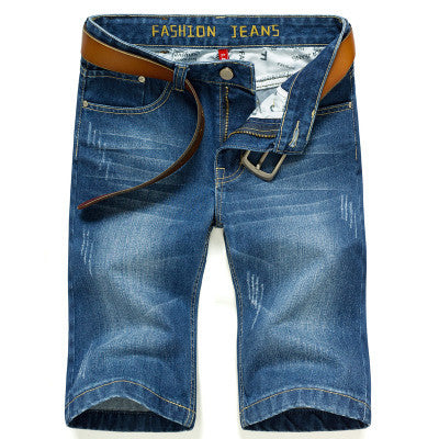 male black skinny jeans shorts men's clothing trend slim small trousers male casual trousers Large size 27-36-Dollar Bargains Online Shopping Australia