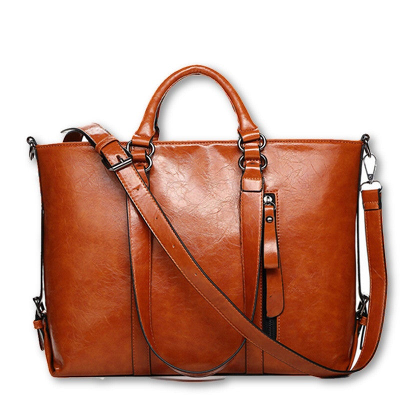 Fashion Genuine Leather bags Tote Women Leather Handbags Women Messenger Bags Shoulder Bags Vintage bags popular-Dollar Bargains Online Shopping Australia