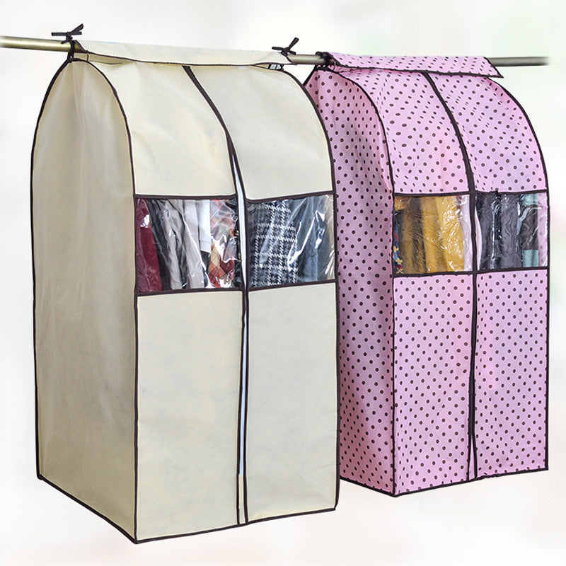 Large Capacity Cloth Hanging Suit Coat Dust Cover Protector Wardrobe Storage Bag-Dollar Bargains Online Shopping Australia