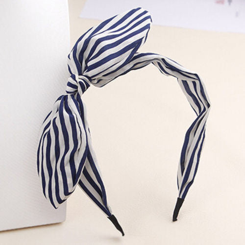 Floral Flowers Hairband Fabric Butterfly Bow Knot Hair Hoop Rabbit Ears Headband for Headwear Women Hair Accessories-Dollar Bargains Online Shopping Australia