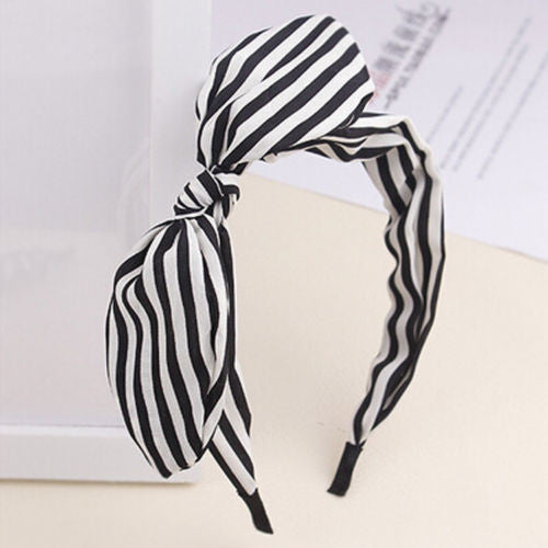 Floral Flowers Hairband Fabric Butterfly Bow Knot Hair Hoop Rabbit Ears Headband for Headwear Women Hair Accessories-Dollar Bargains Online Shopping Australia