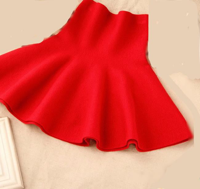Solid Skirts Girls High Waist tutu Skirt Baby Girls Party Skirts Kids Brand ,LC082