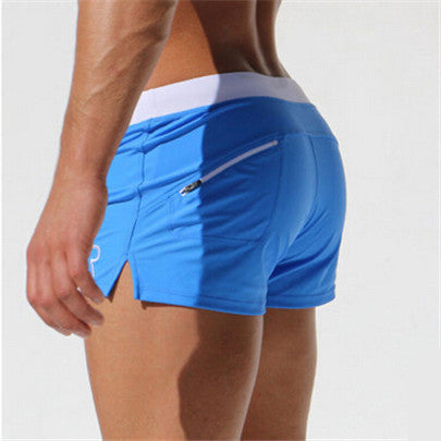 Sexy Briefs Men Swimwear Trunks Brand High Quality Swimsuits Swim Boxer Sportswear Solid Board Shorts Plus Size Swimming D025-Dollar Bargains Online Shopping Australia