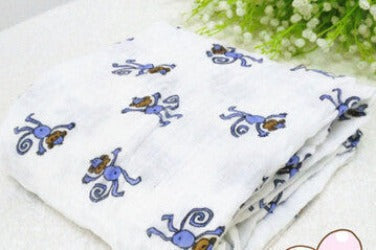 120x120cm Muslin Baby Swaddling Blanket born Infant 100% Cotton Swaddle Towel Random Delivery-Dollar Bargains Online Shopping Australia