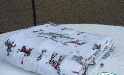 120x120cm Muslin Baby Swaddling Blanket born Infant 100% Cotton Swaddle Towel Random Delivery-Dollar Bargains Online Shopping Australia