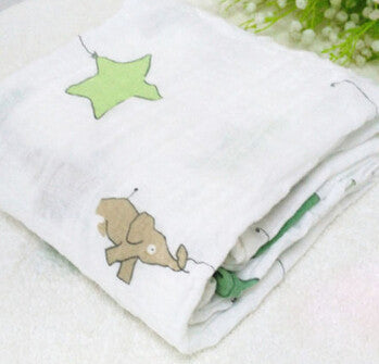 120x120cm Muslin Baby Swaddling Blanket born Infant 100% Cotton Swaddle Towel Random Delivery-Dollar Bargains Online Shopping Australia