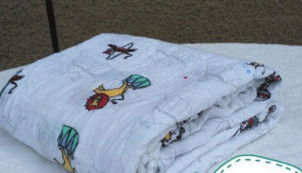 120x120cm Muslin Baby Swaddling Blanket born Infant 100% Cotton Swaddle Towel Random Delivery-Dollar Bargains Online Shopping Australia