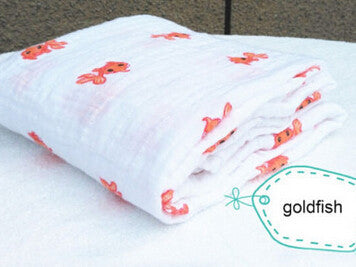 120x120cm Muslin Baby Swaddling Blanket born Infant 100% Cotton Swaddle Towel Random Delivery-Dollar Bargains Online Shopping Australia