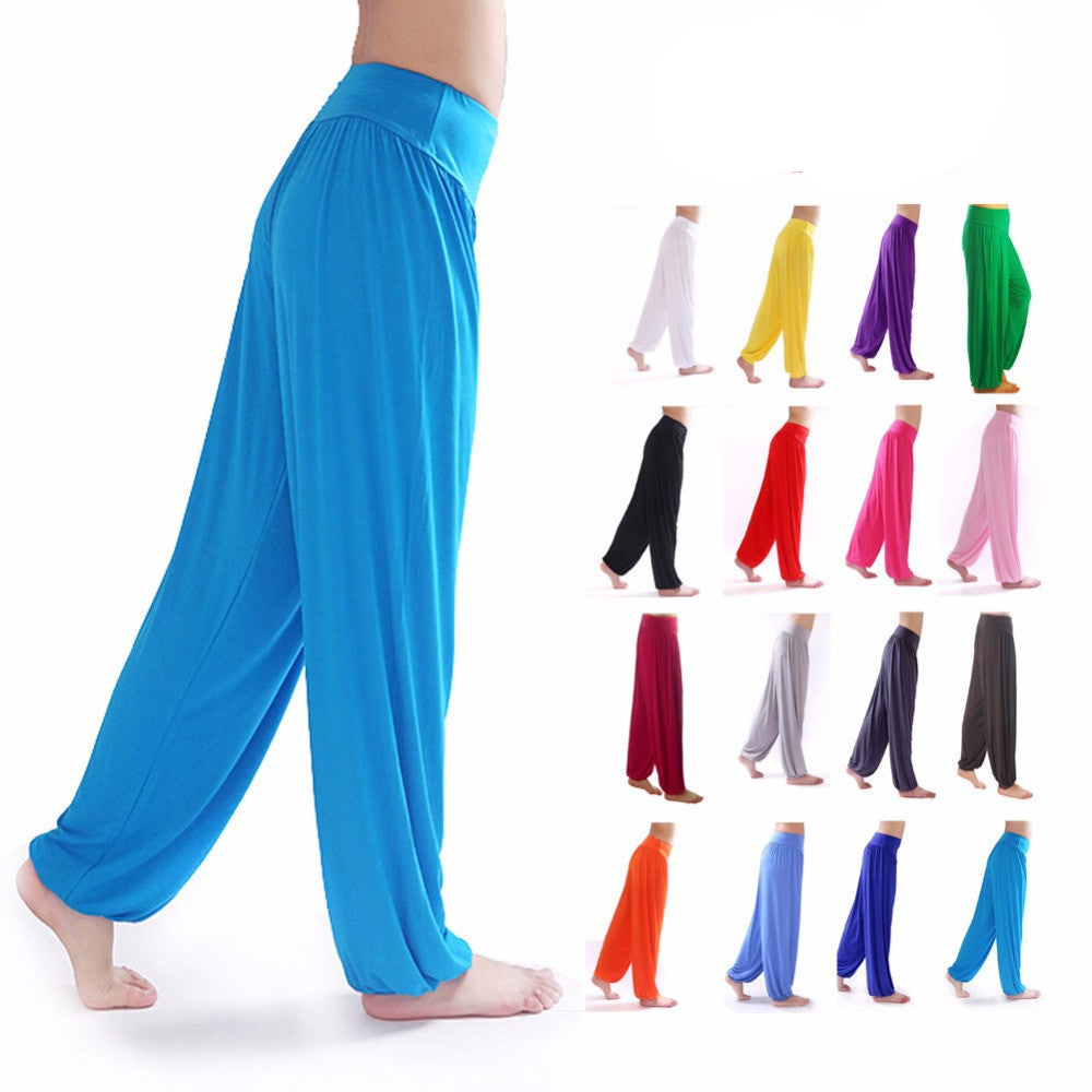 Yoga Pants Women Bloomers Dance Yoga TaiChi Full Length Pants Smooth Antistatic Pants B2C Shop-Dollar Bargains Online Shopping Australia