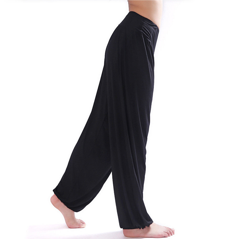 Yoga Pants Women Bloomers Dance Yoga TaiChi Full Length Pants Smooth Antistatic Pants B2C Shop-Dollar Bargains Online Shopping Australia