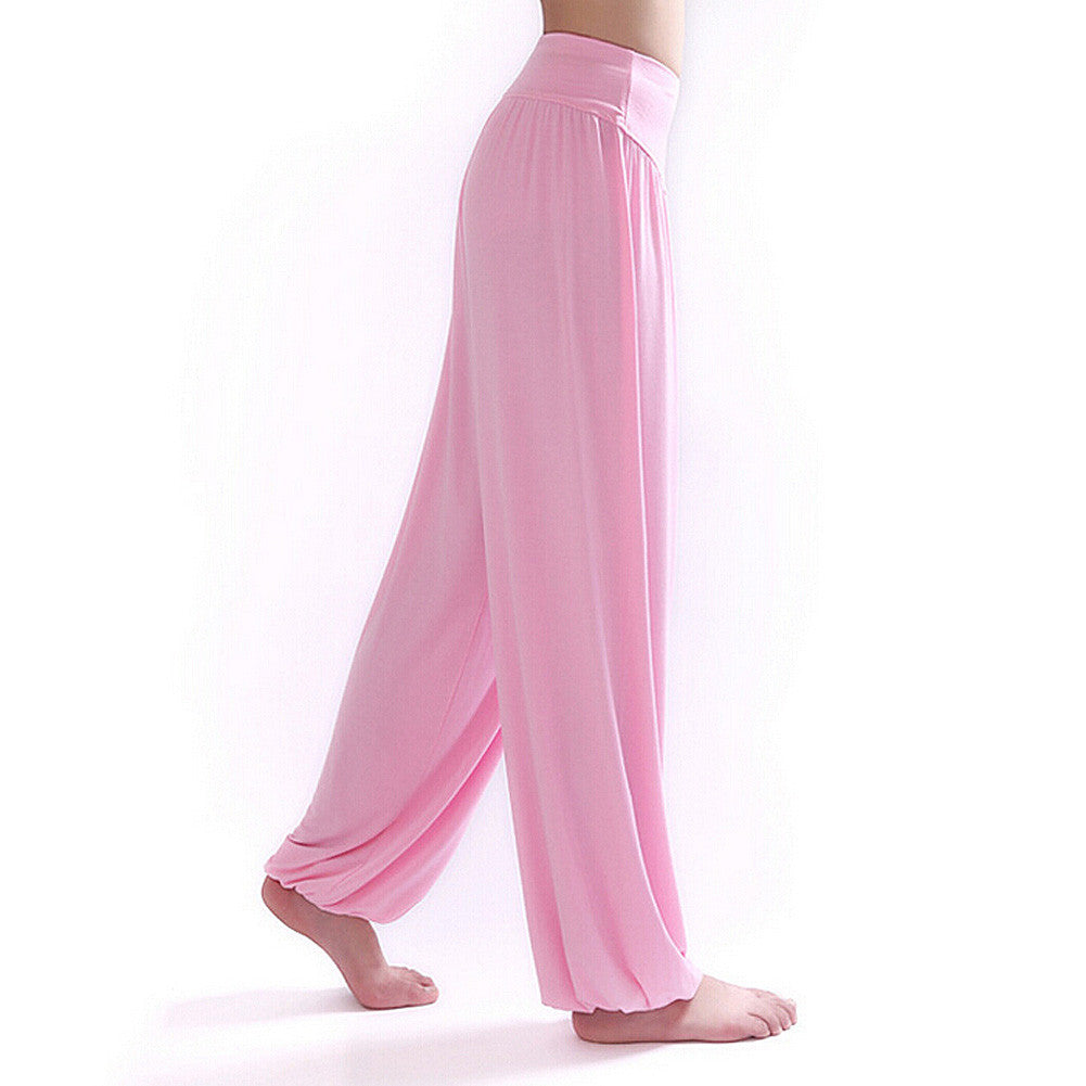 Yoga Pants Women Bloomers Dance Yoga TaiChi Full Length Pants Smooth Antistatic Pants B2C Shop-Dollar Bargains Online Shopping Australia