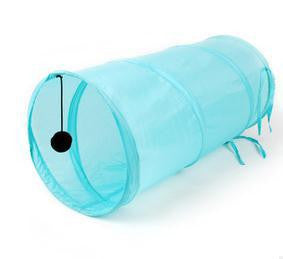 Pet Cat Puppies Kitten Small Foldable Tunnel Dangling Bell Play Toy Gift D0173-Dollar Bargains Online Shopping Australia