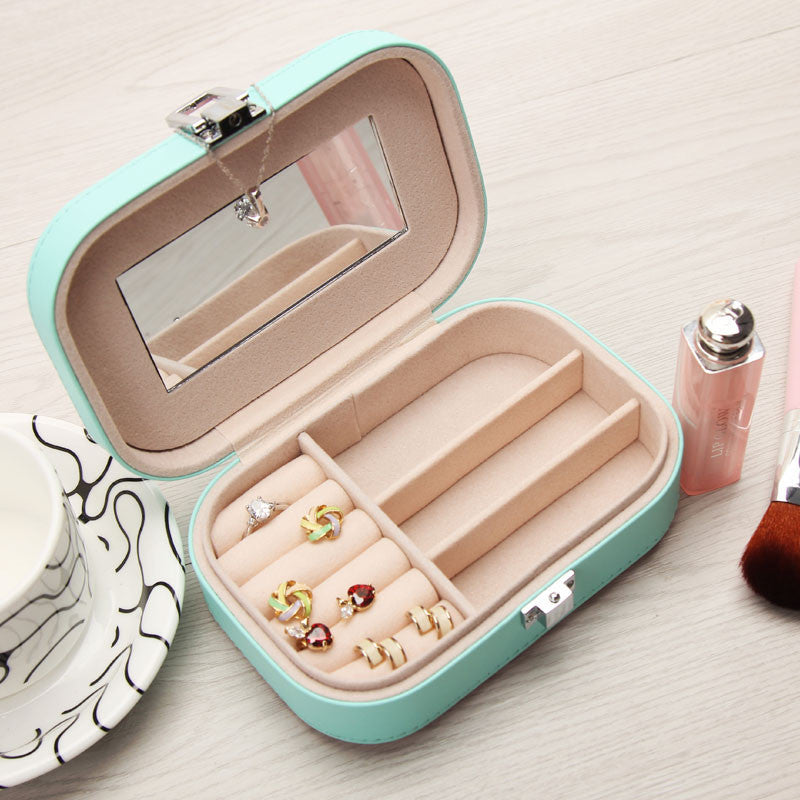 Jewelry Packaging Box Casket Box For Jewelry Exquisite Makeup Case Jewelry Organizer Container Boxes Graduation Birthday Gift-Dollar Bargains Online Shopping Australia