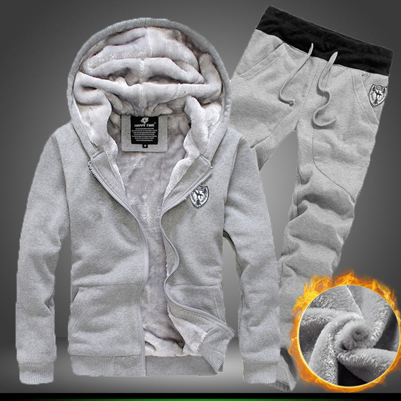 Hoody Svitshot Men's Sportswear Casual Suit Hoodies Men Hip Hop Zipper Streetwear Pants Street Sweatshirts Hoodie Tracksuit-Dollar Bargains Online Shopping Australia