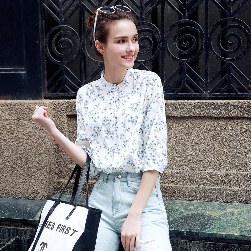 Online discount shop Australia - New Arrival  Blouse  Body Plus Size Loose Women Shirts Vintage  Women Tops