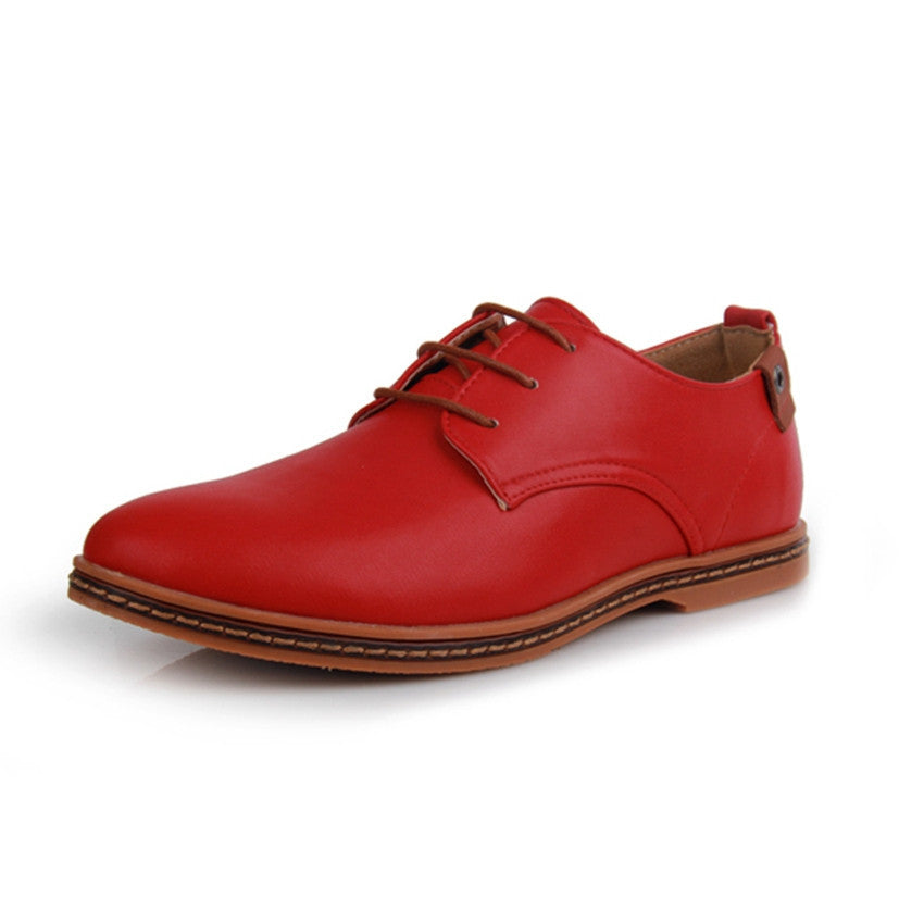 Oxford Casual shoes men Fashion Men Leather Shoes Spring Autumn Men Flat Patent Leather men shoes WGL-K03-1-Dollar Bargains Online Shopping Australia