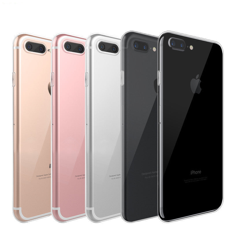 iphone 7 Case Silicone Cover For iphone 7 Plus Transparent Color Slim Phone Protection Soft Shell i7 4.7 5.5-Dollar Bargains Online Shopping Australia