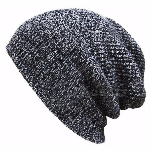 1PC Knit Men's Women's Baggy Beanie Oversize Winter Warm Hat Ski Slouchy Chic Crochet Knitted Cap Skull-Dollar Bargains Online Shopping Australia