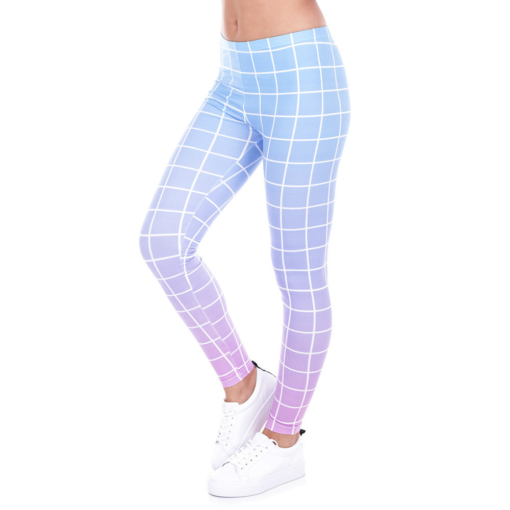 Printed Women ride Deer Dots Legging High Waist Legins Elastic Silm Fit Women Pants Leggings