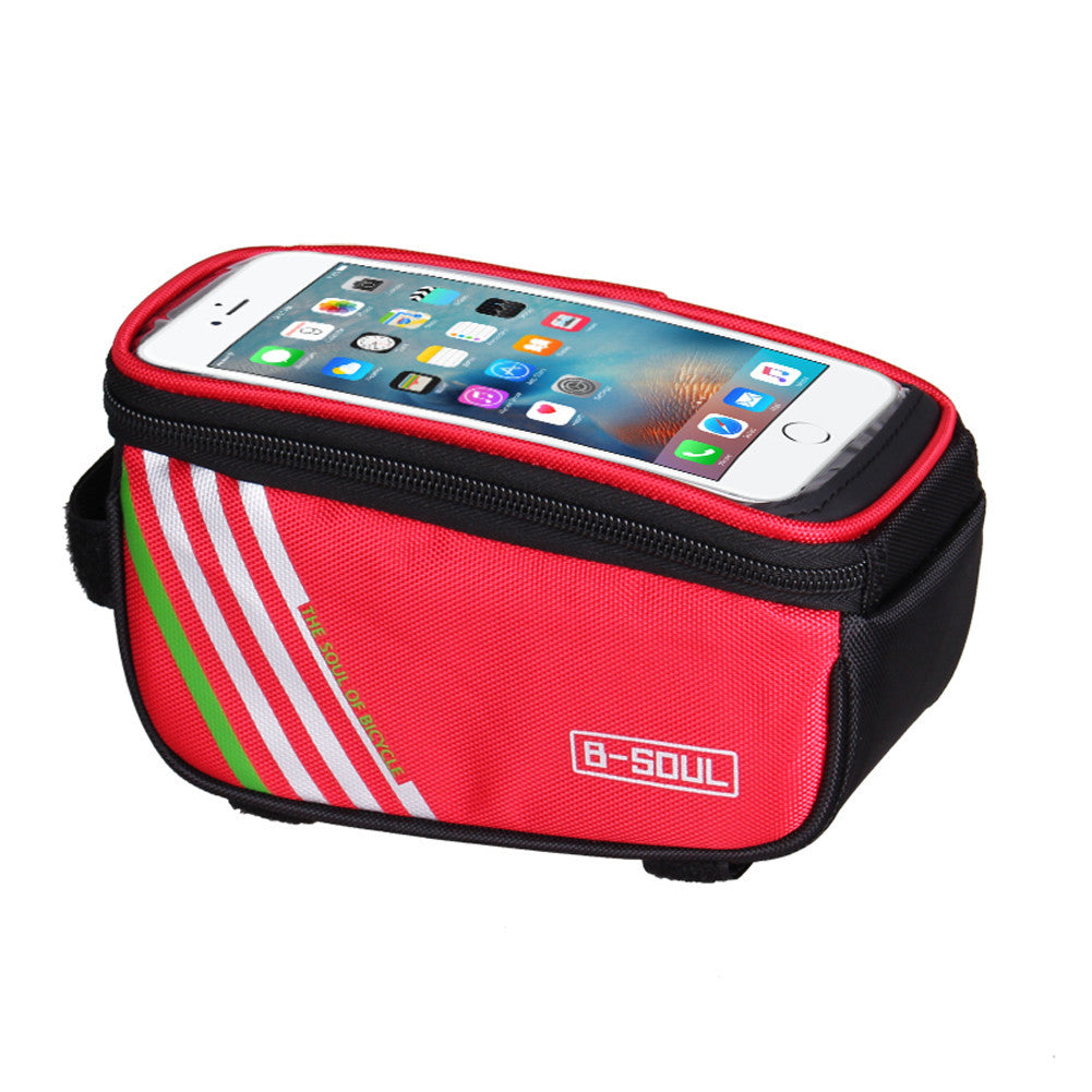 Multifuction 1.5L Waterproof Bicycle Bags Cycling Bike Frame Front Tube Mobile Phone Bag For Mountain bike City Bike EA14-Dollar Bargains Online Shopping Australia