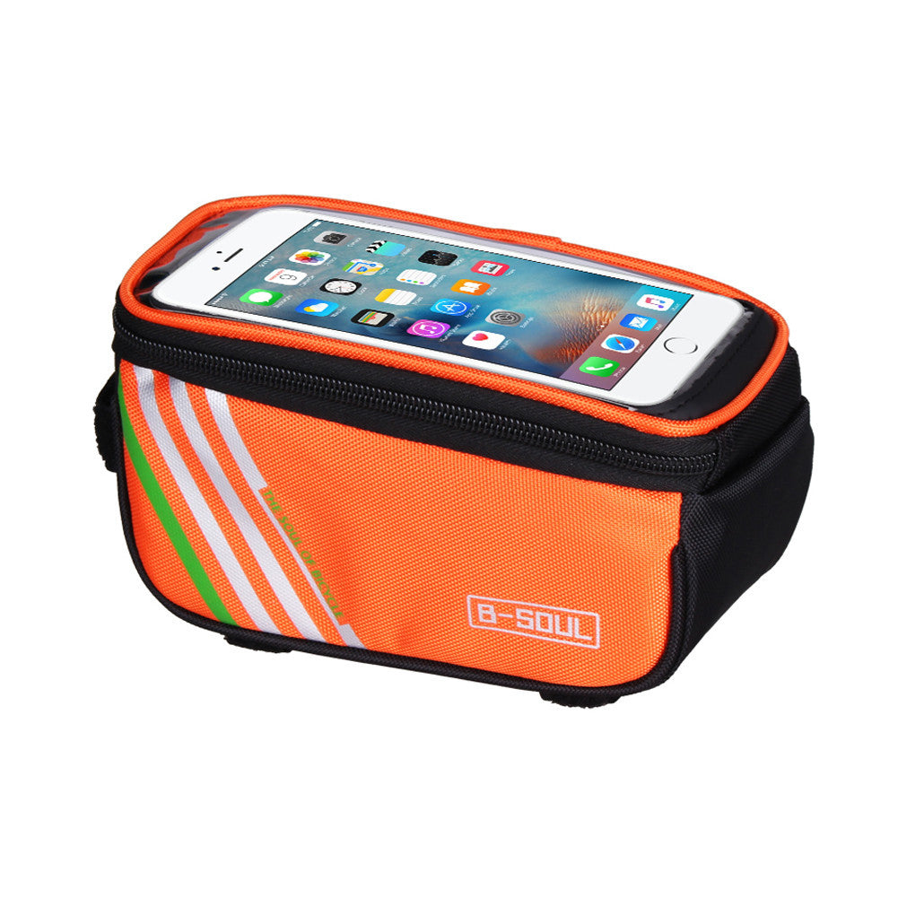 Multifuction 1.5L Waterproof Bicycle Bags Cycling Bike Frame Front Tube Mobile Phone Bag For Mountain bike City Bike EA14-Dollar Bargains Online Shopping Australia