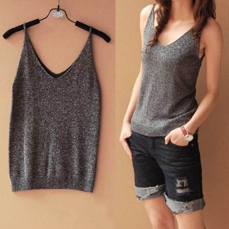 Ladies Multicolor Sleeveless Bodycon Women Cotton T-shirt Tank Top Women Vest Tops Women F823
