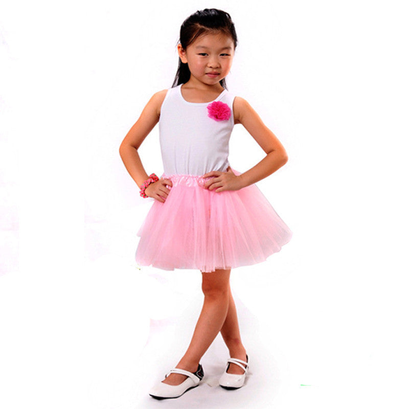 Online discount shop Australia - Fashion Kid Children Infant Baby Girls Tutu Skirt For Ballet Dance Party Costume Pettiskirts Princess 9 Colors