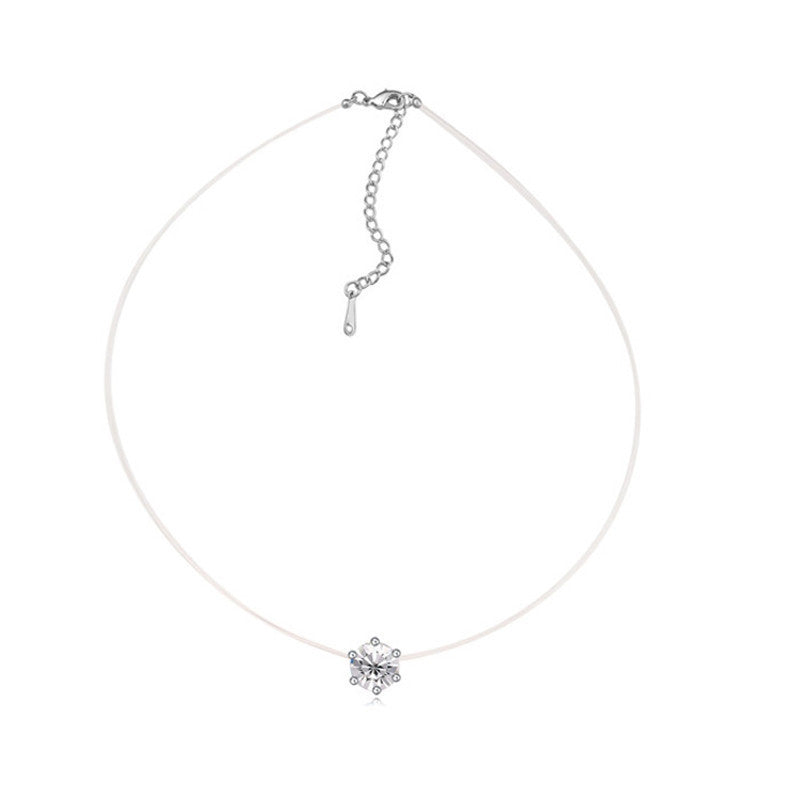 Original Crystals from Swarovski Choker Necklaces Infinity Chain Necklace Fashion Jewelry For Women Party Accessories