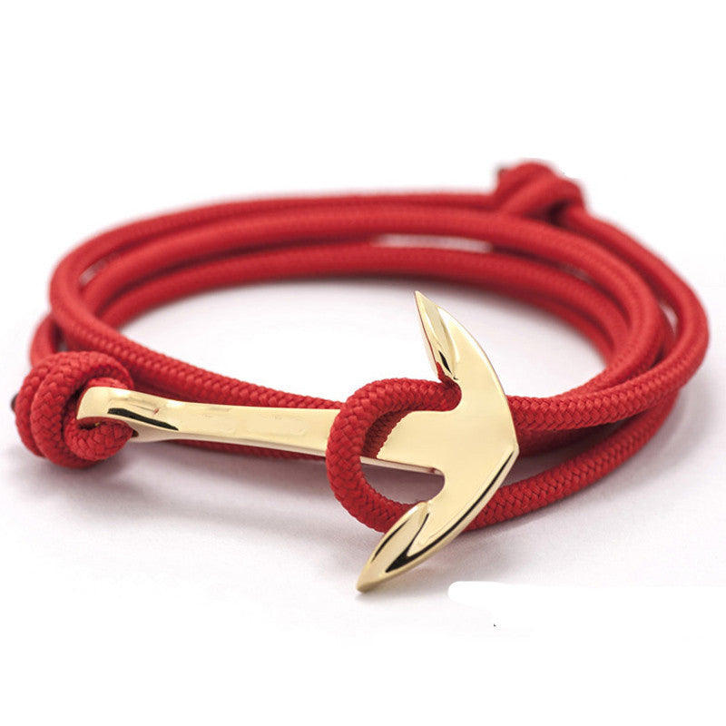 Silver Alloy Anchor Bracelet Multilayer Leather Risers Bracelet for Women&Men Friendship Bracelets High Quality-Dollar Bargains Online Shopping Australia