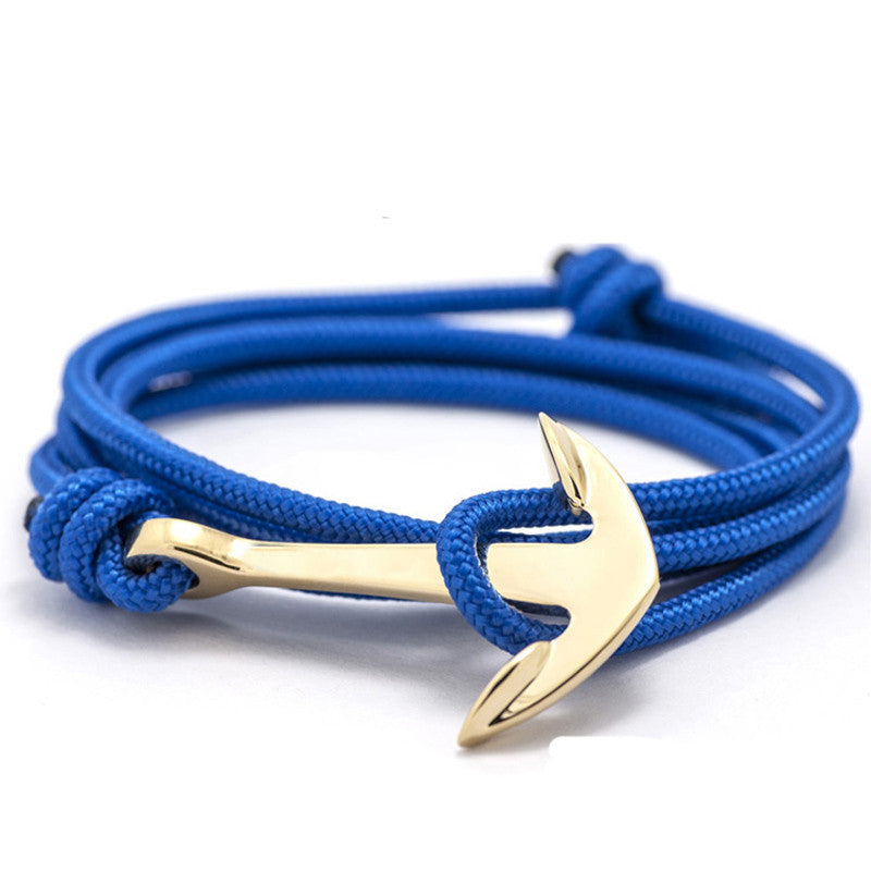 Silver Alloy Anchor Bracelet Multilayer Leather Risers Bracelet for Women&Men Friendship Bracelets High Quality-Dollar Bargains Online Shopping Australia
