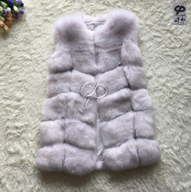Winter Coat Women Fashion Import Overcoat Whole Peel Fox Fur Faux Vest High-Grade Cappa Fur Coat Leisure Women Coat-Dollar Bargains Online Shopping Australia