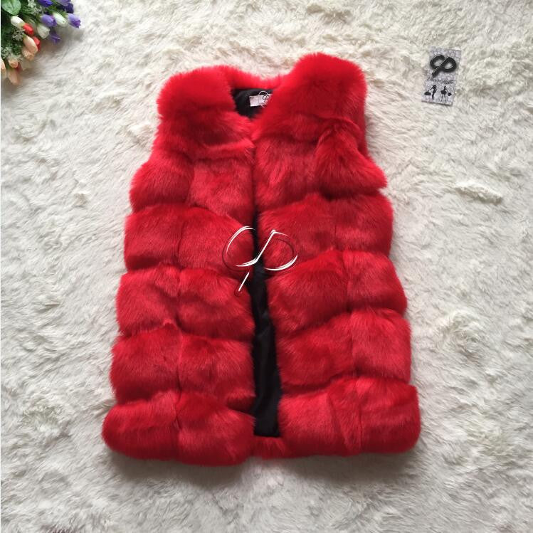 Winter Coat Women Fashion Import Overcoat Whole Peel Fox Fur Faux Vest High-Grade Cappa Fur Coat Leisure Women Coat-Dollar Bargains Online Shopping Australia