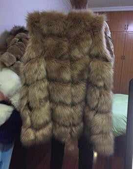 Winter Coat Women Fashion Import Overcoat Whole Peel Fox Fur Faux Vest High-Grade Cappa Fur Coat Leisure Women Coat-Dollar Bargains Online Shopping Australia