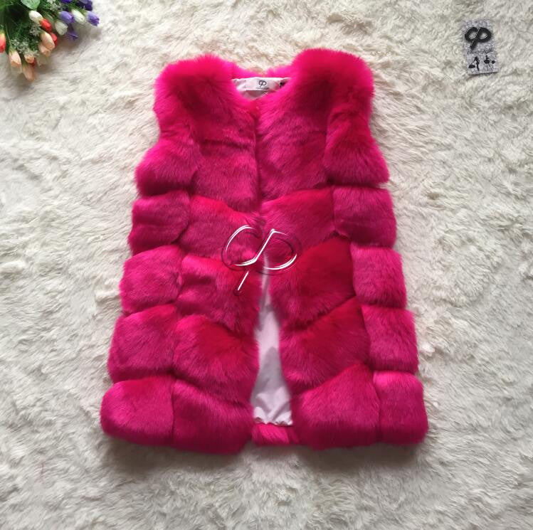 Winter Coat Women Fashion Import Overcoat Whole Peel Fox Fur Faux Vest High-Grade Cappa Fur Coat Leisure Women Coat-Dollar Bargains Online Shopping Australia