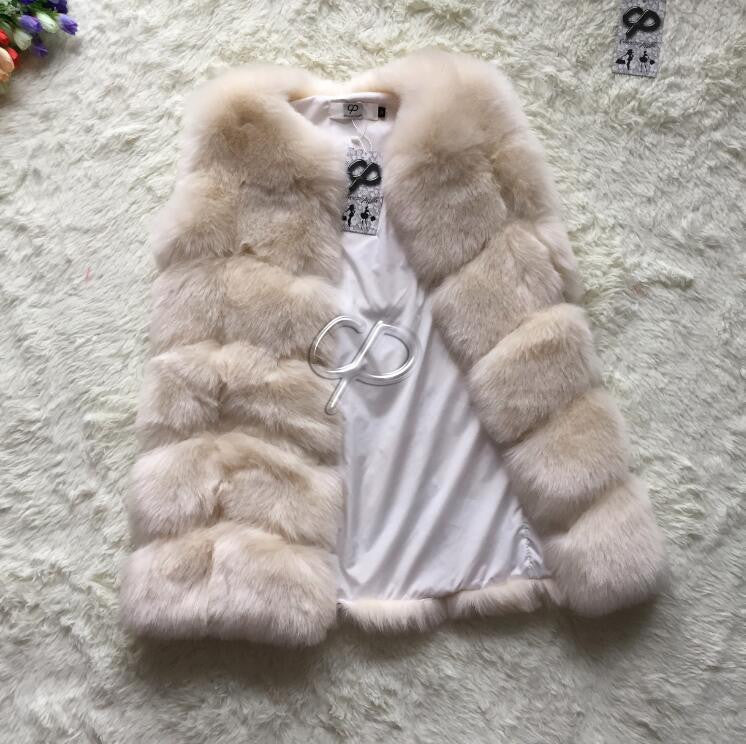 Winter Coat Women Fashion Import Overcoat Whole Peel Fox Fur Faux Vest High-Grade Cappa Fur Coat Leisure Women Coat-Dollar Bargains Online Shopping Australia