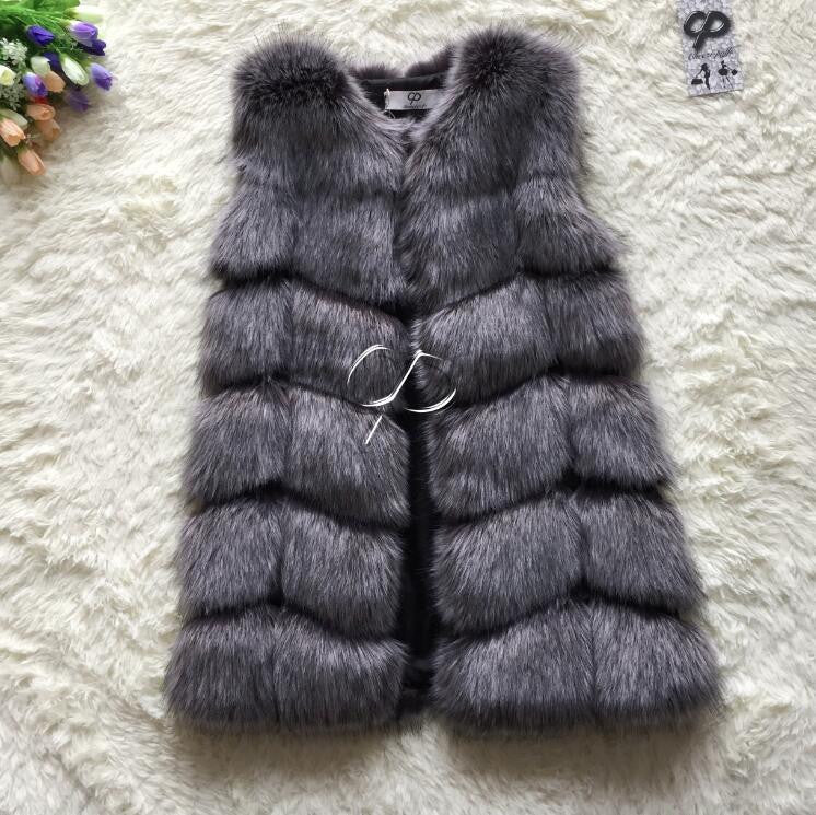 Winter Coat Women Fashion Import Overcoat Whole Peel Fox Fur Faux Vest High-Grade Cappa Fur Coat Leisure Women Coat-Dollar Bargains Online Shopping Australia