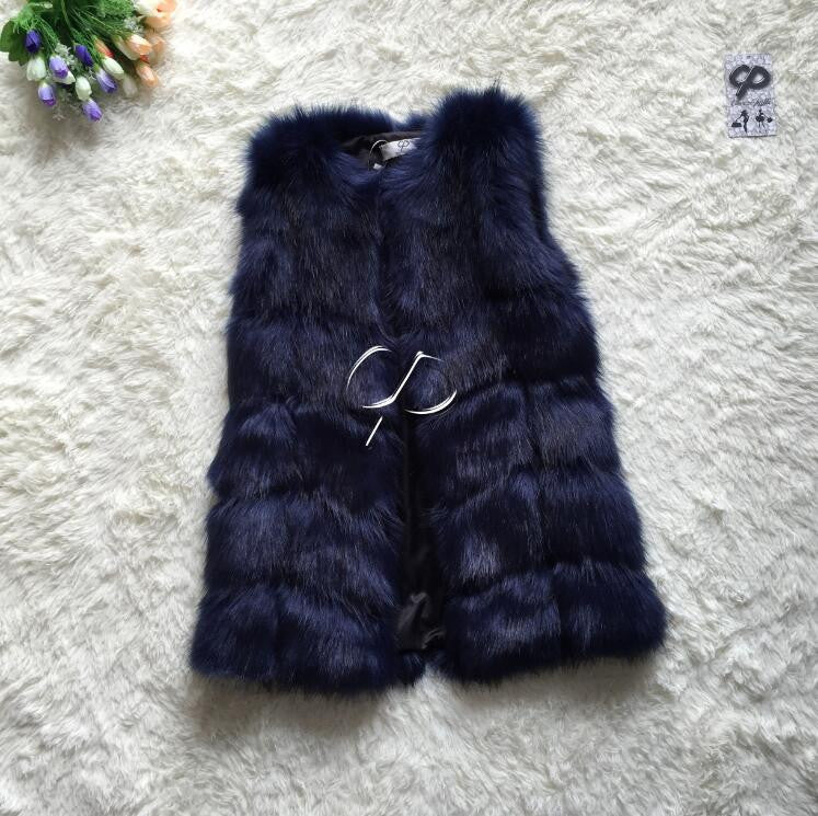 Winter Coat Women Fashion Import Overcoat Whole Peel Fox Fur Faux Vest High-Grade Cappa Fur Coat Leisure Women Coat-Dollar Bargains Online Shopping Australia