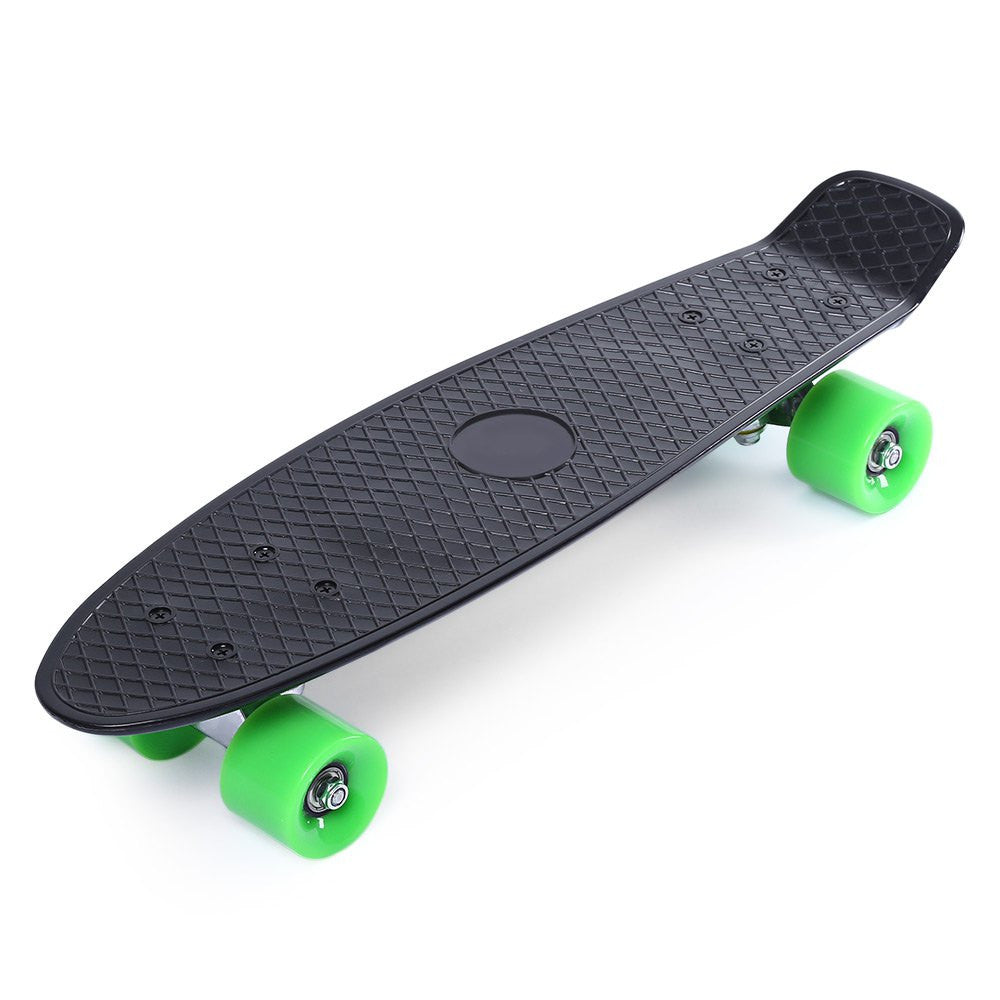 style Cool 22 Inches Four-wheel Street Long Skate Board Mini Cruiser Skateboard With 5 Color-Dollar Bargains Online Shopping Australia