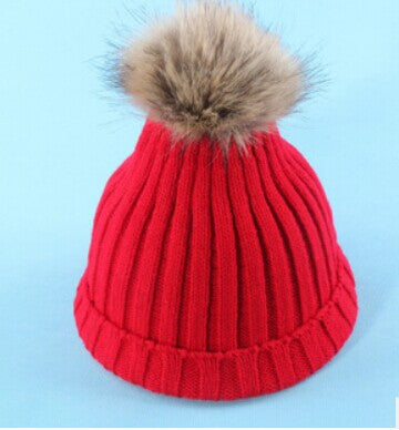 Women Spring Winter Hats Beanies Knitted Cap Crochet Hat Rabbit Fur Ear Protect Casual Cap-Dollar Bargains Online Shopping Australia
