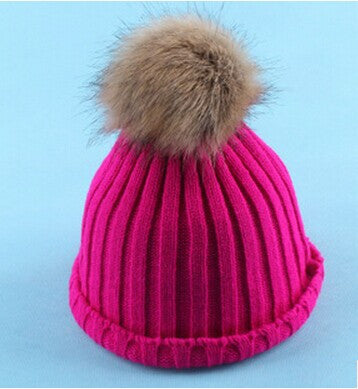 Women Spring Winter Hats Beanies Knitted Cap Crochet Hat Rabbit Fur Ear Protect Casual Cap-Dollar Bargains Online Shopping Australia