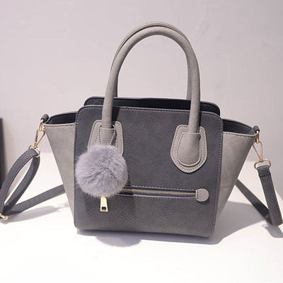 Spring Smiley PU Leather Tote Bag Women Trapeze Fashion Designer Handbags High Quality Ladies Bags Vintage Crossbody Bags-Dollar Bargains Online Shopping Australia