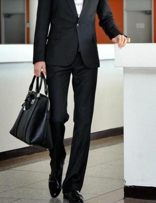 Men Dress Pants Male Slim Fit Dress Trousers Mens Fashion Brand Black Business Blazer-Dollar Bargains Online Shopping Australia