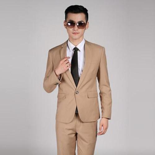 Men Dress Pants Male Slim Fit Dress Trousers Mens Fashion Brand Black Business Blazer-Dollar Bargains Online Shopping Australia