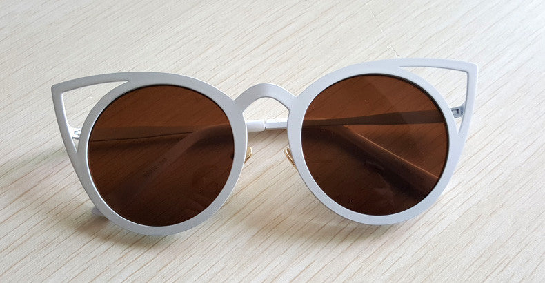 Women sunglasses Vintage cat eye Sun glasses Metal Eyeglasses Frames Mirror shades Sexy Sunnies ss309-Dollar Bargains Online Shopping Australia