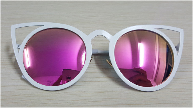 Women sunglasses Vintage cat eye Sun glasses Metal Eyeglasses Frames Mirror shades Sexy Sunnies ss309-Dollar Bargains Online Shopping Australia