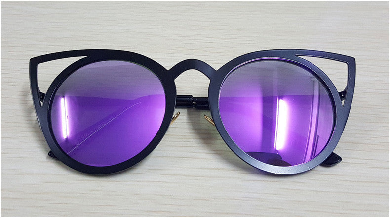 Women sunglasses Vintage cat eye Sun glasses Metal Eyeglasses Frames Mirror shades Sexy Sunnies ss309-Dollar Bargains Online Shopping Australia
