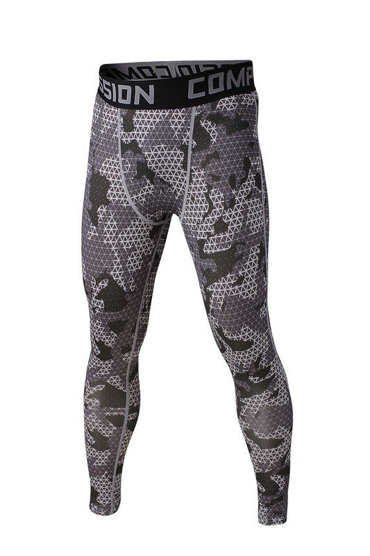 Mens compression pants bodybuilding jogger fitness exercise skinny leggings comperssion tights pants trousers clothes clothing-Dollar Bargains Online Shopping Australia