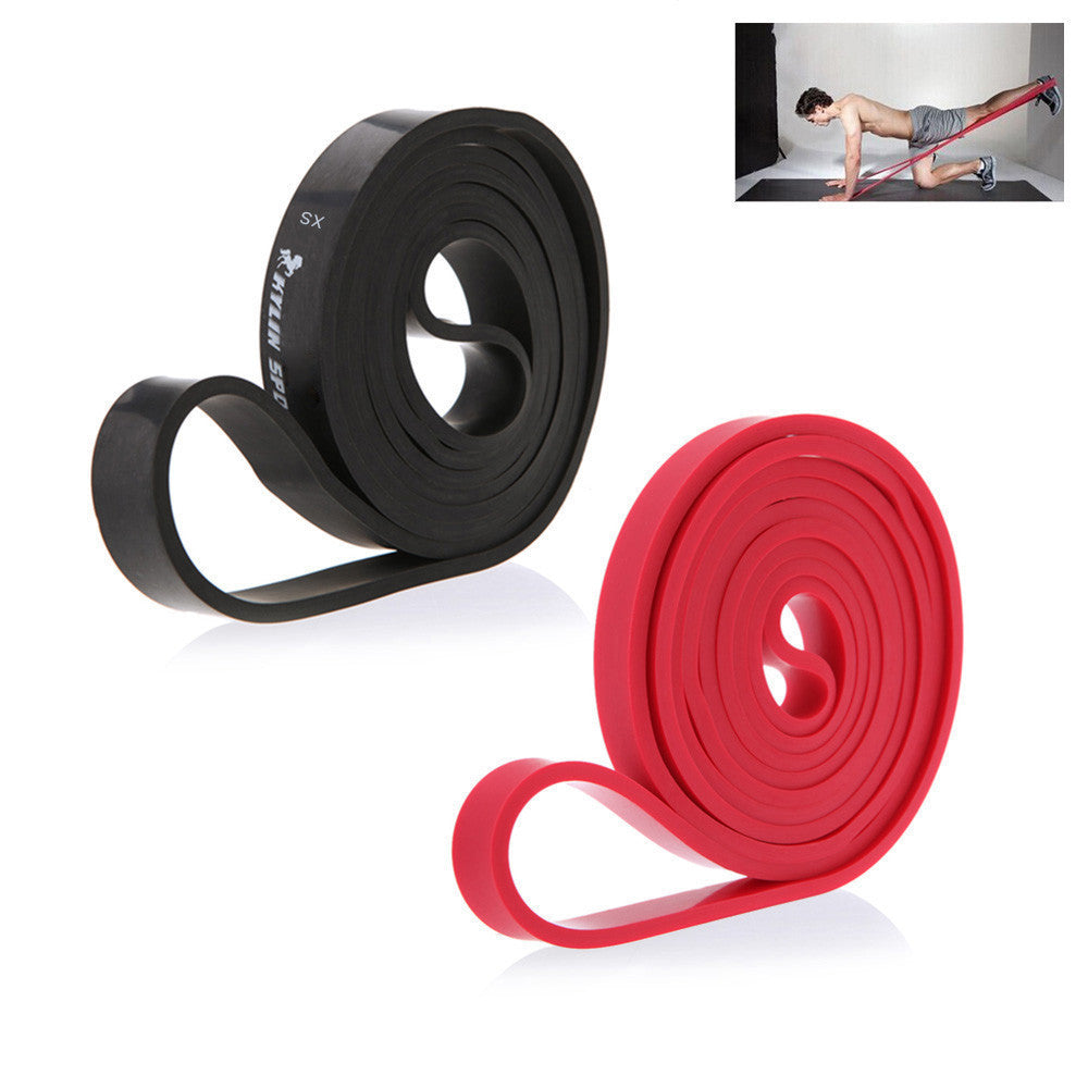 208cm Natural Latex Pull Up Physio Resistance Bands Fitness CrossFit Loop Bodybulding Yoga Exercise Fitness Equipment-Dollar Bargains Online Shopping Australia