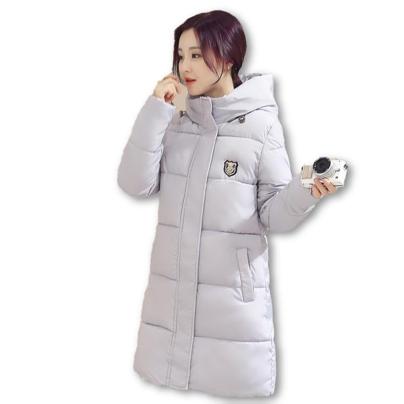 Down parka women autumn winter coat down long coat 8665 winter jacket women coat-Dollar Bargains Online Shopping Australia
