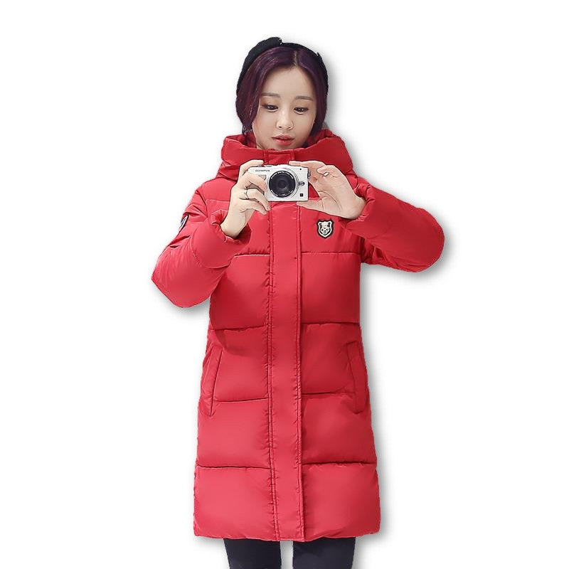 Down parka women autumn winter coat down long coat 8665 winter jacket women coat-Dollar Bargains Online Shopping Australia